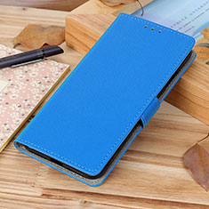 Leather Case Stands Flip Cover Z01 Holder for Apple iPhone 13 Pro Blue