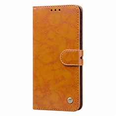 Leather Case Stands Flip Cover Z02 Holder for Samsung Galaxy A51 5G Orange