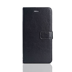 Leather Case Stands Flip Holder Cover for Huawei Honor Play 7 Black