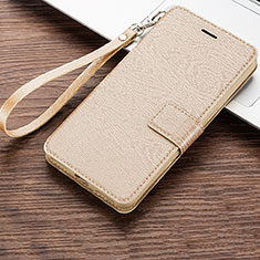 Leather Case Stands Flip Holder Cover for Huawei Honor Play 8A Gold
