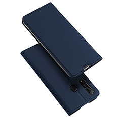 Leather Case Stands Flip Holder Cover for Huawei Nova 4 Blue