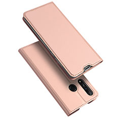 Leather Case Stands Flip Holder Cover for Huawei Nova 4 Rose Gold