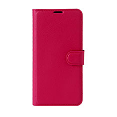 Leather Case Stands Flip Holder Cover for Wiko Wim Lite 4G Hot Pink