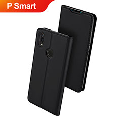 Leather Case Stands Flip Holder Cover L01 for Huawei P Smart (2019) Black