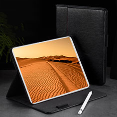 Leather Case Stands Flip Holder Cover L02 for Apple iPad Pro 11 (2018) Black