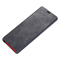 Leather Case Stands Flip Holder Cover L02 for Samsung Galaxy Note 8 Black