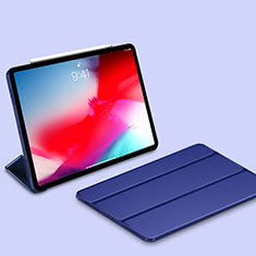 Leather Case Stands Flip Holder Cover L03 for Apple iPad Pro 11 (2018) Blue