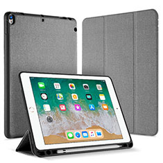 Leather Case Stands Flip Holder Cover L07 for Apple iPad Pro 10.5 Gray