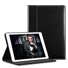 Leather Case Stands Flip Holder Cover U01 for Apple iPad Pro 10.5 Black