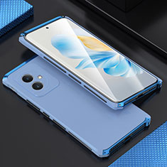 Luxury Aluminum Metal Cover Case 360 Degrees for Huawei Honor 100 5G Blue