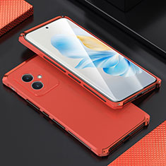 Luxury Aluminum Metal Cover Case 360 Degrees for Huawei Honor 100 5G Red