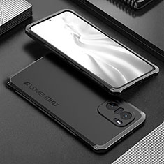 Luxury Aluminum Metal Cover Case 360 Degrees for Xiaomi Mi 11X Pro 5G Black