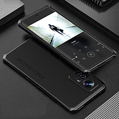 Luxury Aluminum Metal Cover Case 360 Degrees for Xiaomi Mi 12 5G Black