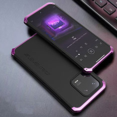 Luxury Aluminum Metal Cover Case 360 Degrees for Xiaomi Mi 13 5G Purple