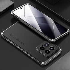 Luxury Aluminum Metal Cover Case 360 Degrees for Xiaomi Mi 14 5G Black