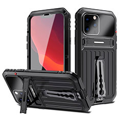 Luxury Aluminum Metal Cover Case 360 Degrees LK3 for Apple iPhone 13 Pro Max Black