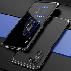 Luxury Aluminum Metal Cover Case 360 Degrees P01 for Xiaomi Mi 11X Pro 5G Black