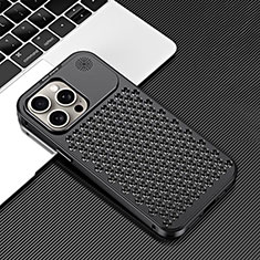 Luxury Aluminum Metal Cover Case 360 Degrees QC3 for Apple iPhone 14 Pro Max Black