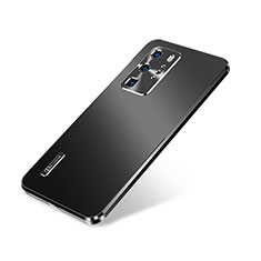 Luxury Aluminum Metal Cover Case A01 for Huawei P40 Pro Black