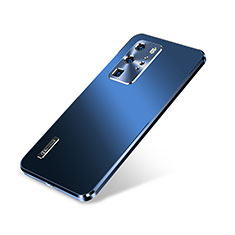 Luxury Aluminum Metal Cover Case A01 for Huawei P40 Pro Blue