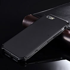 Luxury Aluminum Metal Cover Case for Apple iPhone 6 Black