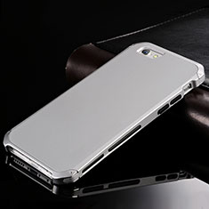 Luxury Aluminum Metal Cover Case for Apple iPhone 6 Plus Silver