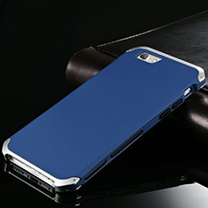 Luxury Aluminum Metal Cover Case for Apple iPhone 6S Plus Blue