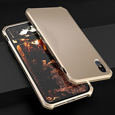 Luxury Aluminum Metal Cover Case for Apple iPhone Xs Max Gold