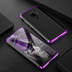 Luxury Aluminum Metal Cover Case for Huawei Mate 20 Purple