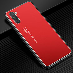 Luxury Aluminum Metal Cover Case for Huawei Mate 40 Lite 5G Red