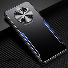 Luxury Aluminum Metal Cover Case for Huawei Mate 40E 4G Blue