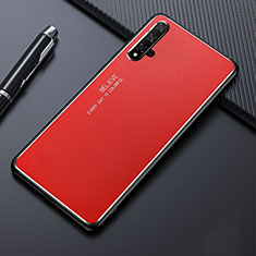 Luxury Aluminum Metal Cover Case for Huawei Nova 5 Pro Red
