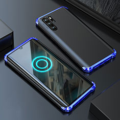Luxury Aluminum Metal Cover Case for Huawei P30 Pro New Edition Blue