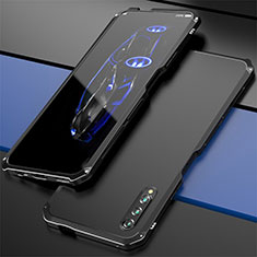 Luxury Aluminum Metal Cover Case for Huawei Y9s Black