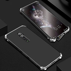 Luxury Aluminum Metal Cover Case for Oppo Reno 10X Zoom Silver