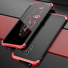 Luxury Aluminum Metal Cover Case for Oppo Reno2 Red