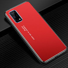 Luxury Aluminum Metal Cover Case for Realme Q2 Pro 5G Red