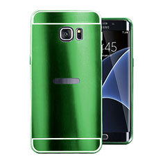 Luxury Aluminum Metal Cover Case for Samsung Galaxy S7 Edge G935F Green