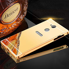 Luxury Aluminum Metal Cover Case for Sony Xperia L2 Gold