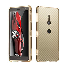 Luxury Aluminum Metal Cover Case for Sony Xperia XZ3 Gold