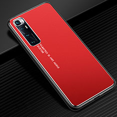 Luxury Aluminum Metal Cover Case for Xiaomi Mi 10 Ultra Red