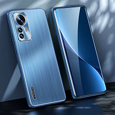 Luxury Aluminum Metal Cover Case for Xiaomi Mi 12S 5G Blue