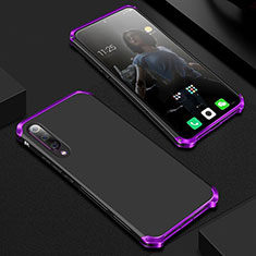 Luxury Aluminum Metal Cover Case for Xiaomi Mi 9 Pro 5G Purple