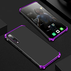 Luxury Aluminum Metal Cover Case for Xiaomi Mi 9 SE Purple