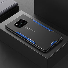 Luxury Aluminum Metal Cover Case for Xiaomi Poco X3 Blue