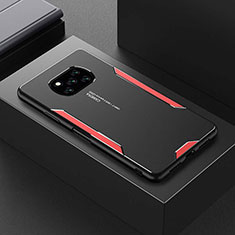 Luxury Aluminum Metal Cover Case for Xiaomi Poco X3 Pro Red