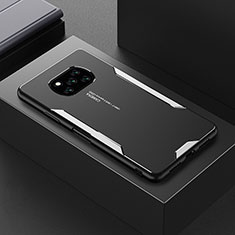 Luxury Aluminum Metal Cover Case for Xiaomi Poco X3 Silver