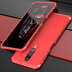 Luxury Aluminum Metal Cover Case for Xiaomi Redmi K30i 5G Red