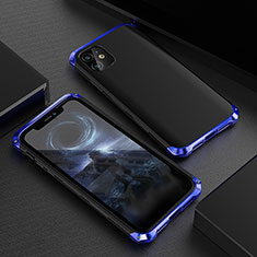 Luxury Aluminum Metal Cover Case M01 for Apple iPhone 11 Blue