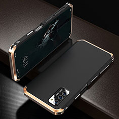 Luxury Aluminum Metal Cover Case M01 for Huawei Honor View 30 5G Gold and Black